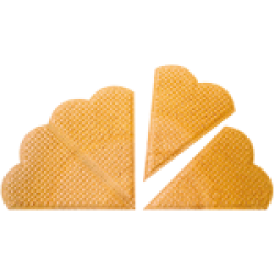 Ijswaaier ongesuikerd 250st.