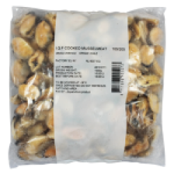 Mosselen diepvries 1kg.