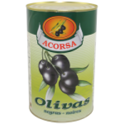 Olijven Zwart Acorsa m.p. 4250ml.