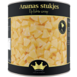Ananas stukjes Crown 3100gr. (6)
