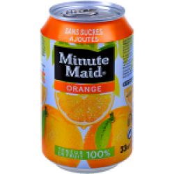 Jus d’orange Min.maid blik 24x33cl.