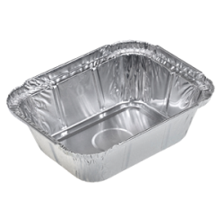 Aluminium bak 0.25lo klein 100st.