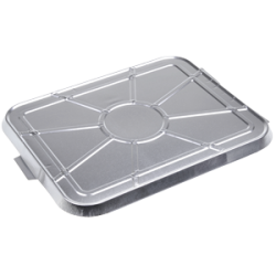 Alu.deksels t.b.v. 1/2/3vaks 100st.