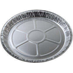 Aluminium borden 23cm. 100st.(4)