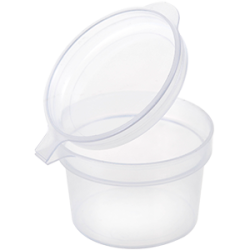 Sausbakjes+Vaste dek.30cc 1000st.