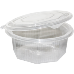 Saladebox 8h. 1000ml v. deks. 100st