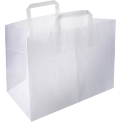 Pap.Draagtassen 32x18x26cm 250st.