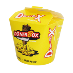 Doner Kebap Box Klein 16oz 100st.
