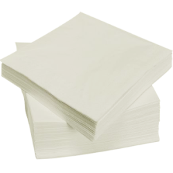 Servetten 3lgs 40×40 Creme 250st.