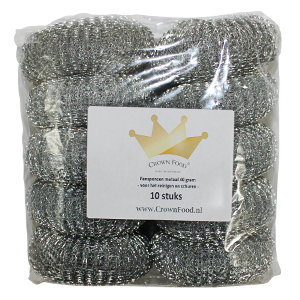 Panspons Metaal Crown Food 10st.