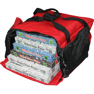 Thermo Pizzatas Rood 33cm a 6 dozen