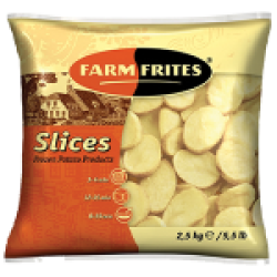 Aardappelschijven Farm 2×2,5kg.