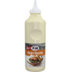 Burger Saus P&W 900ml. (6)
