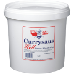 Currysaus Hell emmer 10kg.
