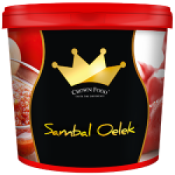 Sambal Oelek zonder pit Crown 10kg.