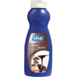 Dessertsaus Chocolade Alsa 1kg.