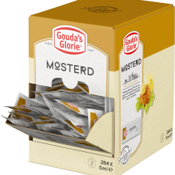 Mosterd sachets Gouda Glo 264x5gr.