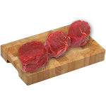 Tournedos 250 gram pr/kg.