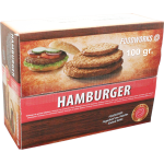 Hamburger 100% BEEF 100gr. 5kg.