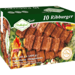 Ribburger Halal Mekkafood 10x140gr.