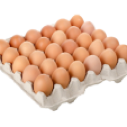 Eieren bruin Klasse 1 maat L 30st