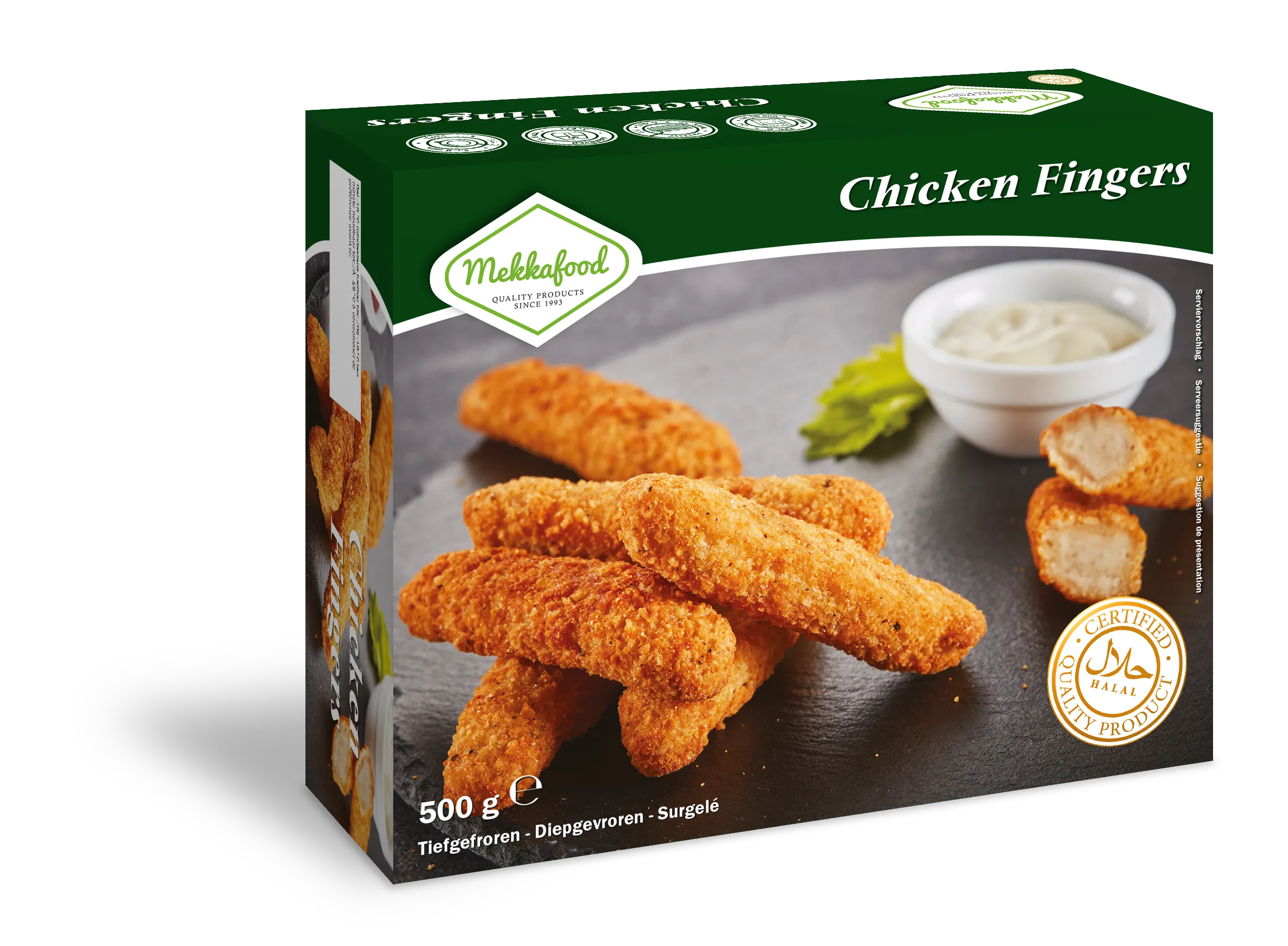 Chicken Fingers 500gr Mekkafood