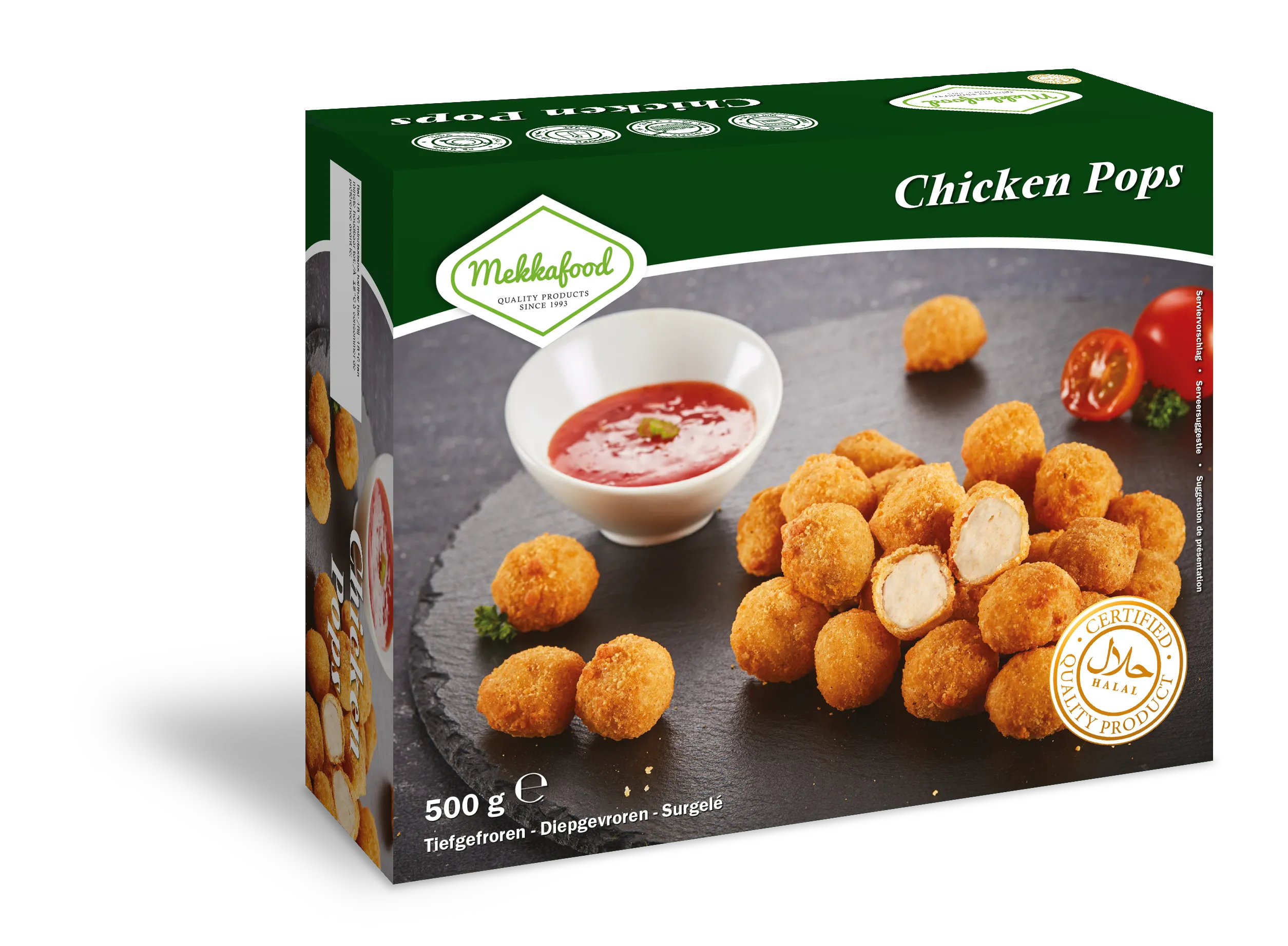 Chicken Pops 500gr Mekkafood