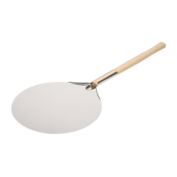 Pizzaschep Alu Rond 25cm x 98cm